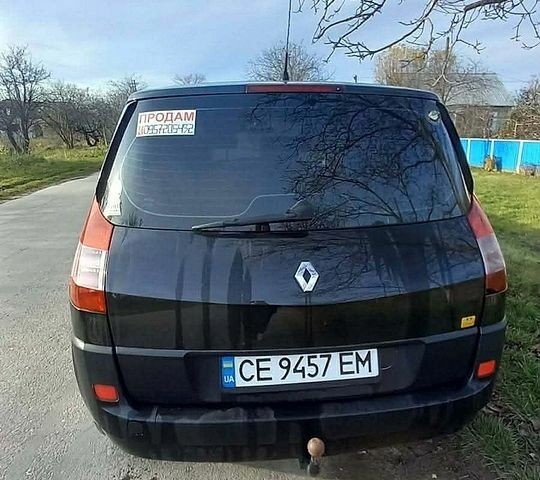 Чорний Рено Сценік, об'ємом двигуна 1.6 л та пробігом 289 тис. км за 4900 $, фото 1 на Automoto.ua