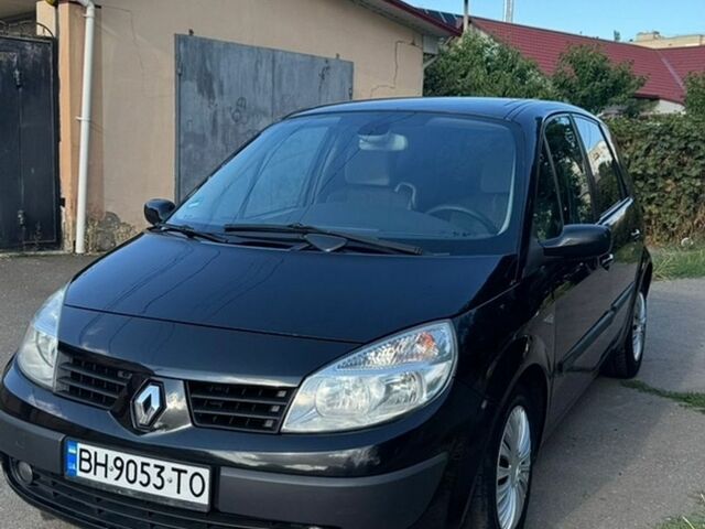 Черный Рено Сценик, объемом двигателя 1.6 л и пробегом 216 тыс. км за 5500 $, фото 1 на Automoto.ua