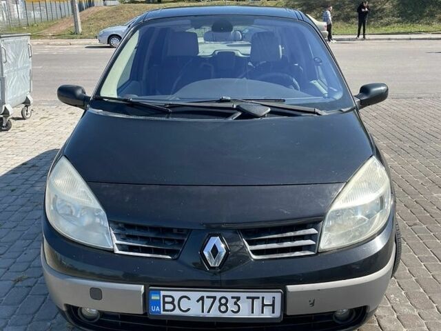 Черный Рено Сценик, объемом двигателя 1.6 л и пробегом 330 тыс. км за 3500 $, фото 1 на Automoto.ua