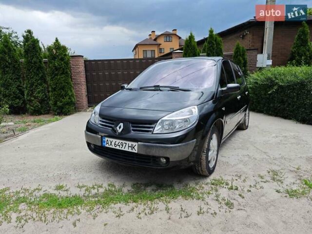 Черный Рено Сценик, объемом двигателя 2 л и пробегом 239 тыс. км за 4400 $, фото 1 на Automoto.ua