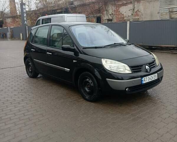 Черный Рено Сценик, объемом двигателя 1.6 л и пробегом 199 тыс. км за 4350 $, фото 1 на Automoto.ua