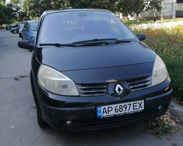 Черный Рено Сценик, объемом двигателя 1.6 л и пробегом 153 тыс. км за 5000 $, фото 1 на Automoto.ua