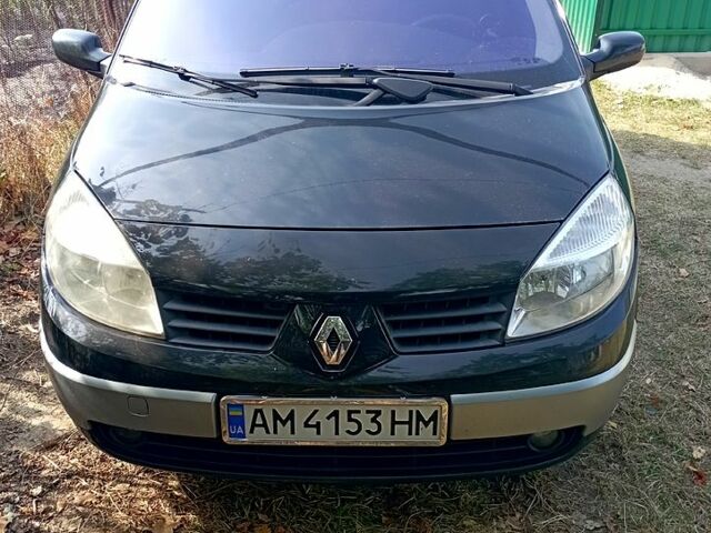 Черный Рено Сценик, объемом двигателя 1.9 л и пробегом 200 тыс. км за 4200 $, фото 1 на Automoto.ua