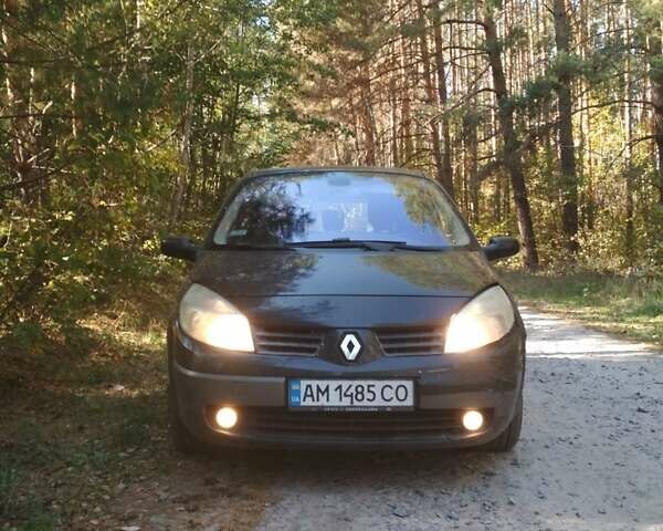 Черный Рено Сценик, объемом двигателя 1.9 л и пробегом 250 тыс. км за 6444 $, фото 1 на Automoto.ua