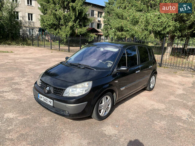 Черный Рено Сценик, объемом двигателя 2 л и пробегом 274 тыс. км за 5350 $, фото 1 на Automoto.ua