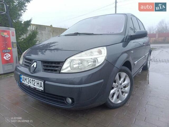 Черный Рено Сценик, объемом двигателя 1.6 л и пробегом 300 тыс. км за 3999 $, фото 1 на Automoto.ua