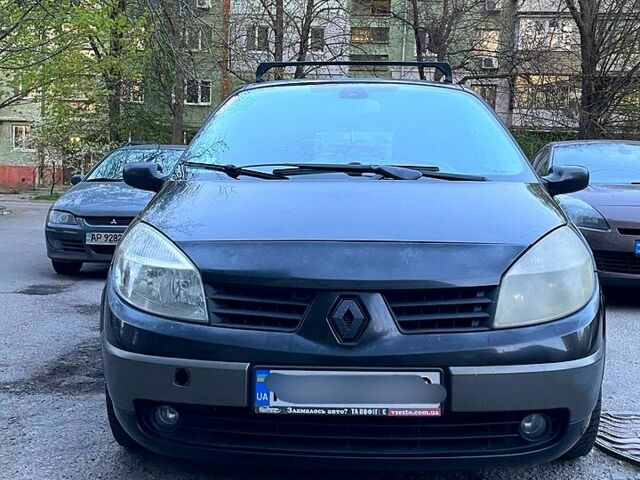 Черный Рено Сценик, объемом двигателя 1.9 л и пробегом 430 тыс. км за 3400 $, фото 1 на Automoto.ua