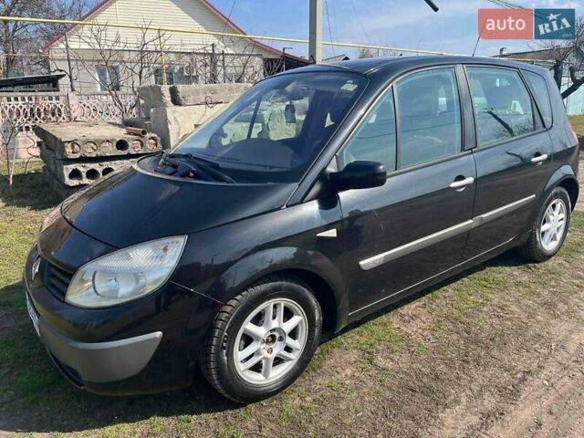 Черный Рено Сценик, объемом двигателя 1.6 л и пробегом 160 тыс. км за 4500 $, фото 1 на Automoto.ua