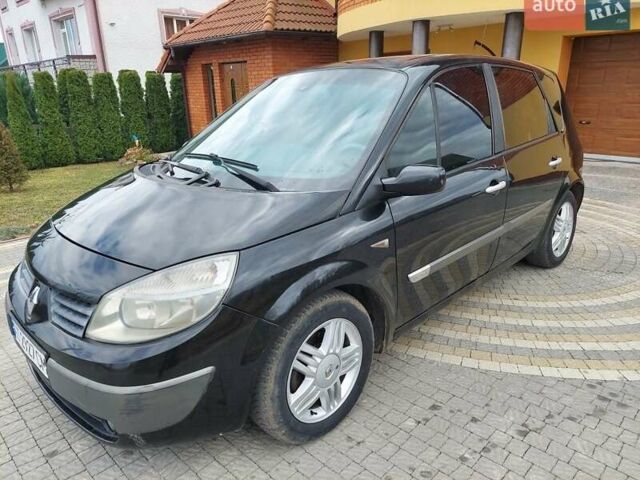 Черный Рено Сценик, объемом двигателя 1.6 л и пробегом 250 тыс. км за 3700 $, фото 1 на Automoto.ua