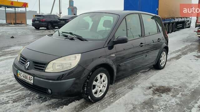 Чорний Рено Сценік, об'ємом двигуна 1.6 л та пробігом 266 тис. км за 4200 $, фото 1 на Automoto.ua