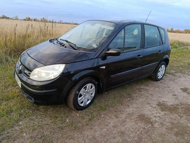 Черный Рено Сценик, объемом двигателя 1.6 л и пробегом 226 тыс. км за 3500 $, фото 1 на Automoto.ua