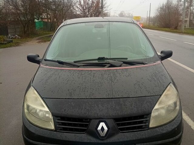 Черный Рено Сценик, объемом двигателя 1.9 л и пробегом 226 тыс. км за 5000 $, фото 1 на Automoto.ua