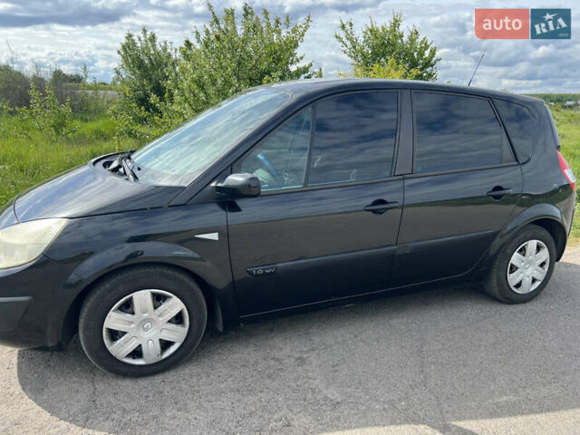 Черный Рено Сценик, объемом двигателя 1.6 л и пробегом 130 тыс. км за 4600 $, фото 1 на Automoto.ua