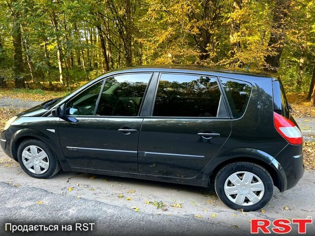 Черный Рено Сценик, объемом двигателя 1.6 л и пробегом 129 тыс. км за 5200 $, фото 1 на Automoto.ua