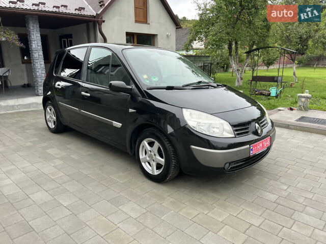 Черный Рено Сценик, объемом двигателя 1.6 л и пробегом 128 тыс. км за 4850 $, фото 1 на Automoto.ua