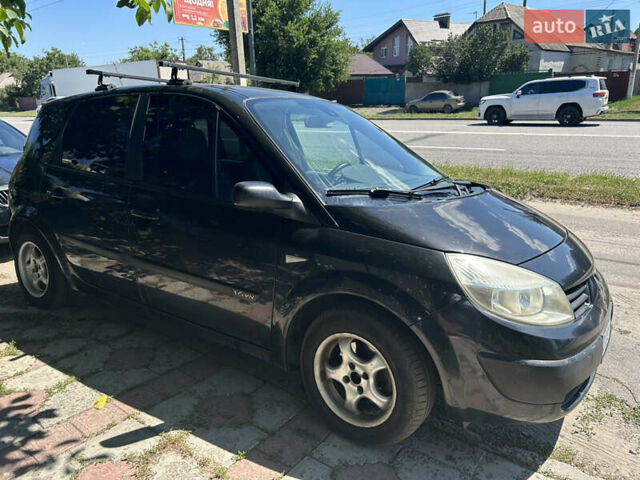 Черный Рено Сценик, объемом двигателя 1.6 л и пробегом 240 тыс. км за 5300 $, фото 1 на Automoto.ua