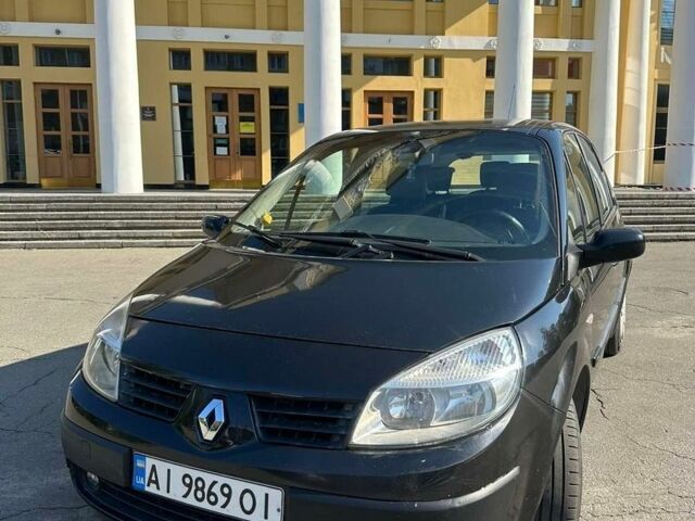 Черный Рено Сценик, объемом двигателя 1.6 л и пробегом 247 тыс. км за 3500 $, фото 1 на Automoto.ua
