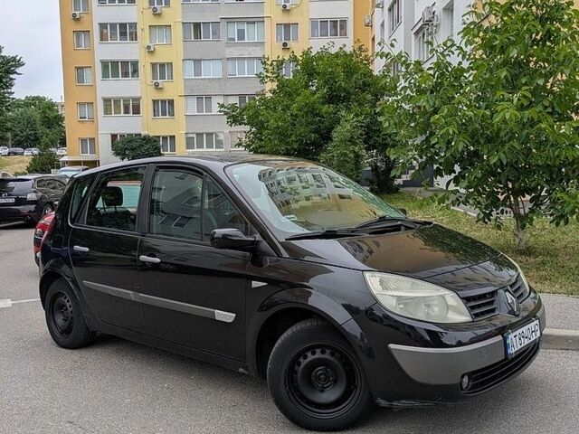 Черный Рено Сценик, объемом двигателя 1.6 л и пробегом 280 тыс. км за 4300 $, фото 1 на Automoto.ua