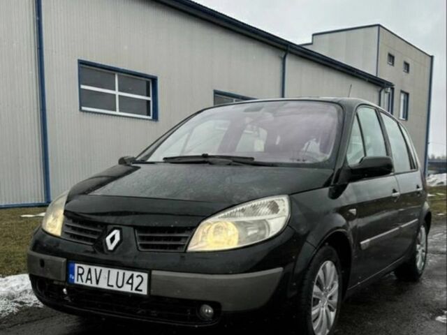 Черный Рено Сценик, объемом двигателя 1.9 л и пробегом 280 тыс. км за 1750 $, фото 1 на Automoto.ua