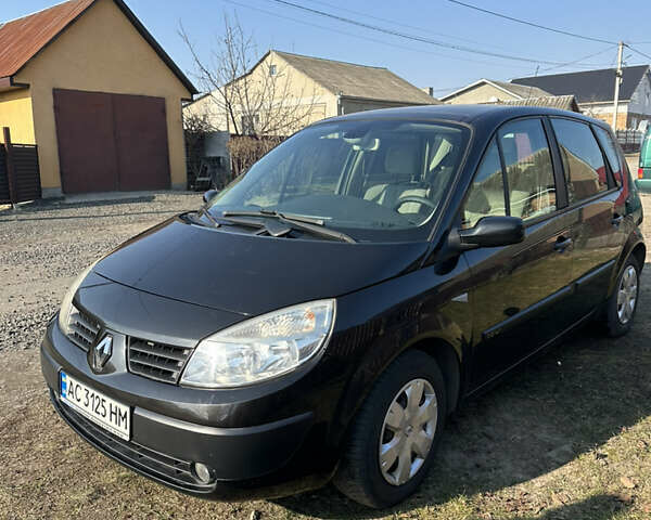 Черный Рено Сценик, объемом двигателя 1.6 л и пробегом 205 тыс. км за 4600 $, фото 1 на Automoto.ua