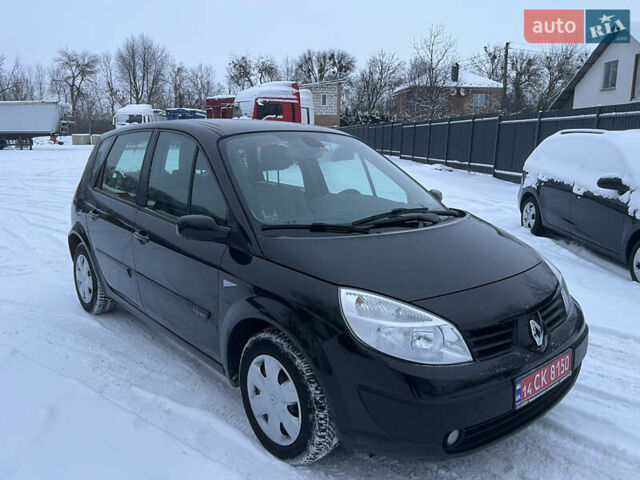 Черный Рено Сценик, объемом двигателя 1.6 л и пробегом 129 тыс. км за 5800 $, фото 1 на Automoto.ua