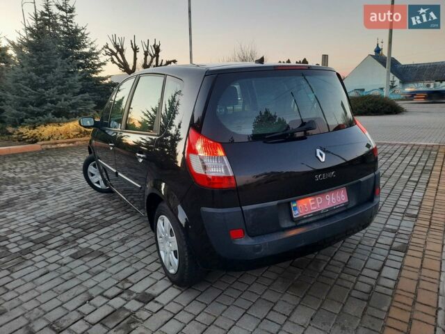 Черный Рено Сценик, объемом двигателя 1.6 л и пробегом 240 тыс. км за 5150 $, фото 1 на Automoto.ua
