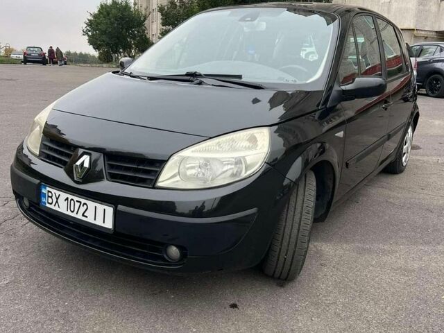 Черный Рено Сценик, объемом двигателя 1.6 л и пробегом 217 тыс. км за 3800 $, фото 1 на Automoto.ua