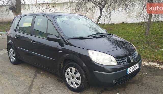 Черный Рено Сценик, объемом двигателя 1.6 л и пробегом 253 тыс. км за 4800 $, фото 1 на Automoto.ua