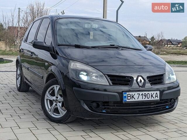 Черный Рено Сценик, объемом двигателя 1.9 л и пробегом 370 тыс. км за 4550 $, фото 1 на Automoto.ua