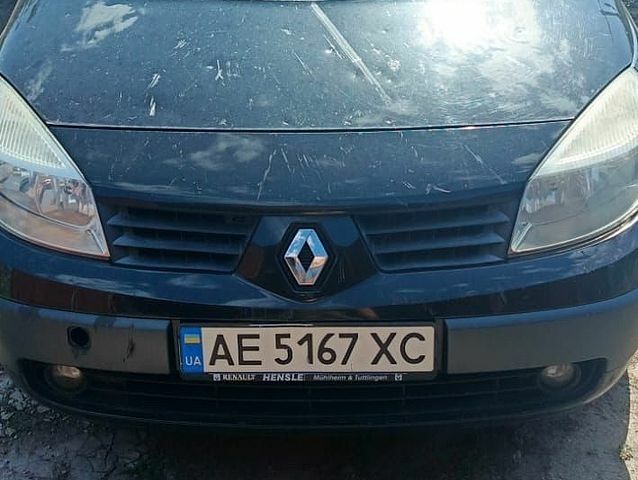 Черный Рено Сценик, объемом двигателя 1.6 л и пробегом 241 тыс. км за 3000 $, фото 1 на Automoto.ua
