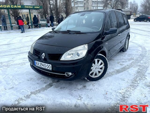 Черный Рено Сценик, объемом двигателя 2 л и пробегом 200 тыс. км за 5600 $, фото 1 на Automoto.ua