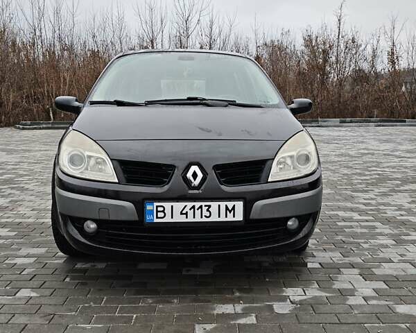 Черный Рено Сценик, объемом двигателя 1.6 л и пробегом 222 тыс. км за 5300 $, фото 1 на Automoto.ua