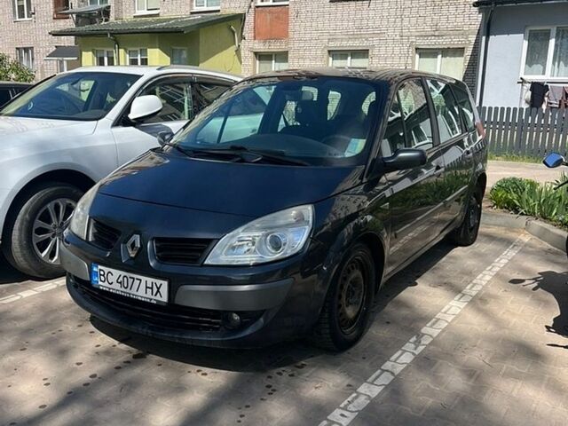 Черный Рено Сценик, объемом двигателя 1.87 л и пробегом 370 тыс. км за 5000 $, фото 1 на Automoto.ua
