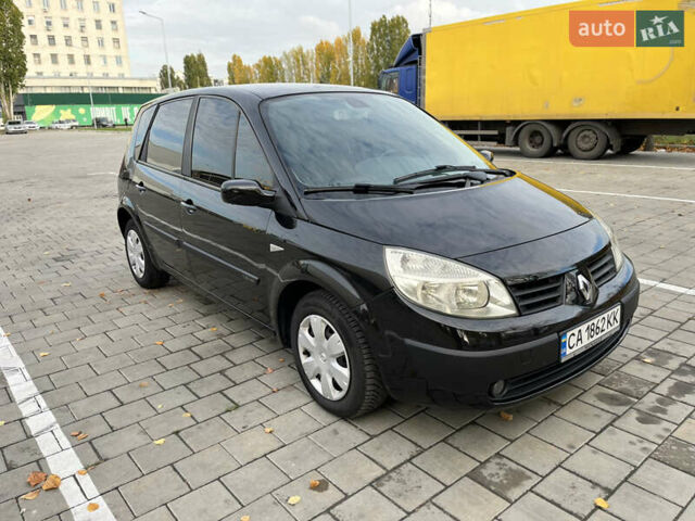 Рено Сценік 2006 у Черкасах на Automoto.ua Чорний Рено Сценік, об'ємом двигуна 1.6 л та пробігом 241 тис. км за 5500 $, фото 1 на Automoto.ua