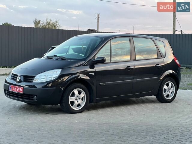 Черный Рено Сценик, объемом двигателя 1.6 л и пробегом 152 тыс. км за 5450 $, фото 1 на Automoto.ua