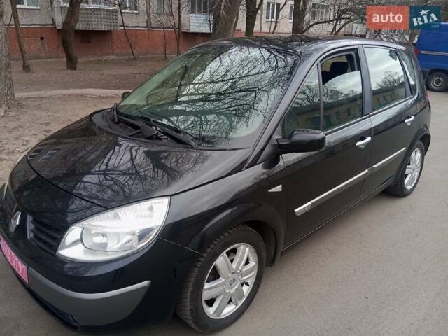 Черный Рено Сценик, объемом двигателя 1.6 л и пробегом 194 тыс. км за 5350 $, фото 1 на Automoto.ua