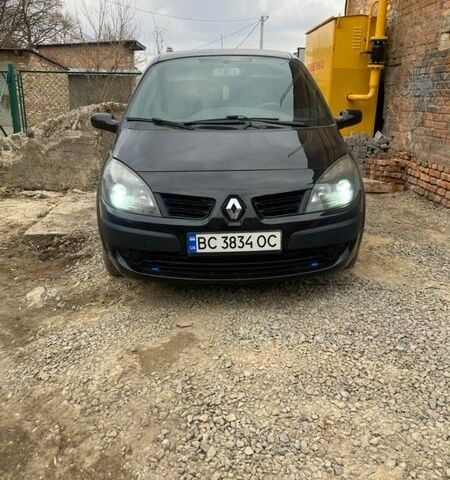 Черный Рено Сценик, объемом двигателя 1.9 л и пробегом 369 тыс. км за 4650 $, фото 1 на Automoto.ua