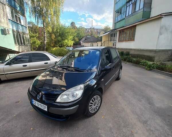 Черный Рено Сценик, объемом двигателя 1.6 л и пробегом 250 тыс. км за 4300 $, фото 1 на Automoto.ua