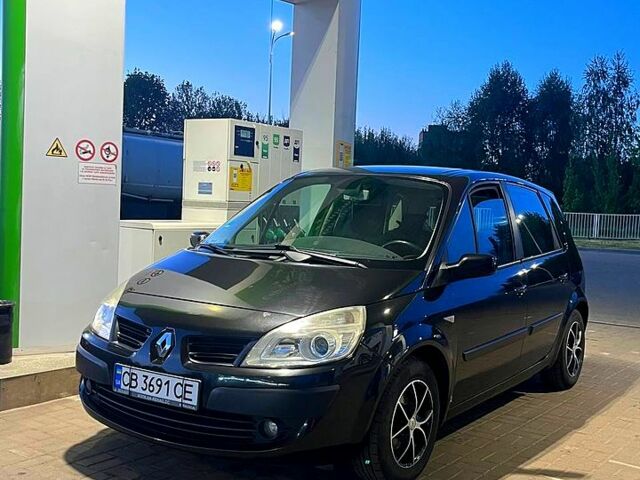 Черный Рено Сценик, объемом двигателя 1.6 л и пробегом 284 тыс. км за 5500 $, фото 1 на Automoto.ua