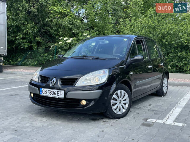 Черный Рено Сценик, объемом двигателя 1.6 л и пробегом 200 тыс. км за 5500 $, фото 1 на Automoto.ua