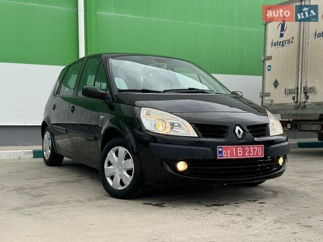 Черный Рено Сценик, объемом двигателя 1.6 л и пробегом 226 тыс. км за 5800 $, фото 1 на Automoto.ua