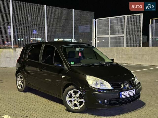 Черный Рено Сценик, объемом двигателя 1.6 л и пробегом 170 тыс. км за 5300 $, фото 1 на Automoto.ua