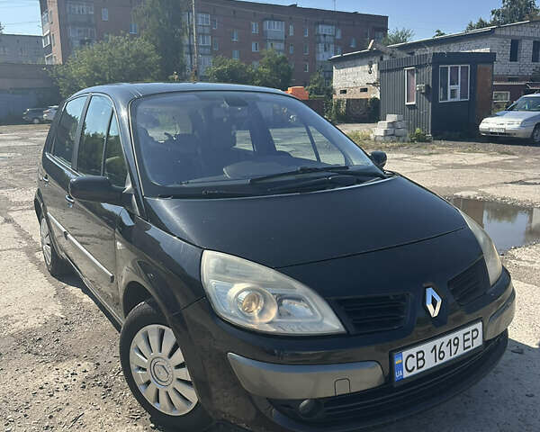 Черный Рено Сценик, объемом двигателя 1.6 л и пробегом 272 тыс. км за 4499 $, фото 1 на Automoto.ua