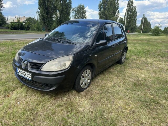 Черный Рено Сценик, объемом двигателя 1.5 л и пробегом 480 тыс. км за 4500 $, фото 1 на Automoto.ua