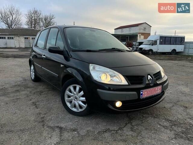 Черный Рено Сценик, объемом двигателя 1.6 л и пробегом 162 тыс. км за 5800 $, фото 1 на Automoto.ua