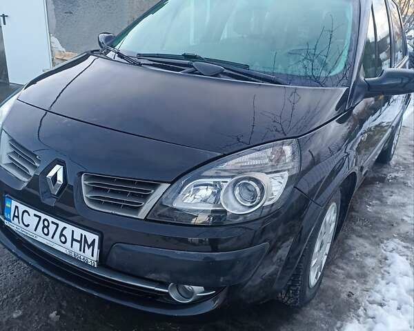 Черный Рено Сценик, объемом двигателя 1.4 л и пробегом 277 тыс. км за 4800 $, фото 1 на Automoto.ua