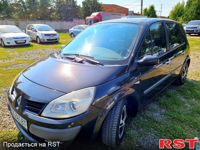 Рено Сценик 2008 в Белой Церкве на Automoto.ua Черный Рено Сценик, объемом двигателя 1.5 л и пробегом 388 тыс. км за 4800 $, фото 1 на Automoto.ua