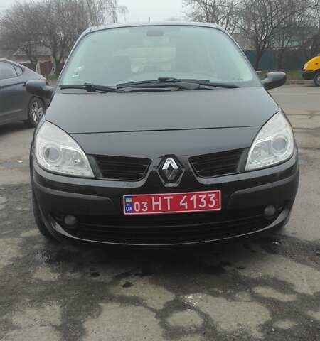 Черный Рено Сценик, объемом двигателя 1.6 л и пробегом 226 тыс. км за 5850 $, фото 1 на Automoto.ua