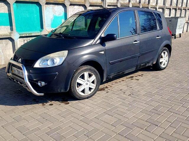 Черный Рено Сценик, объемом двигателя 2 л и пробегом 300 тыс. км за 3000 $, фото 1 на Automoto.ua