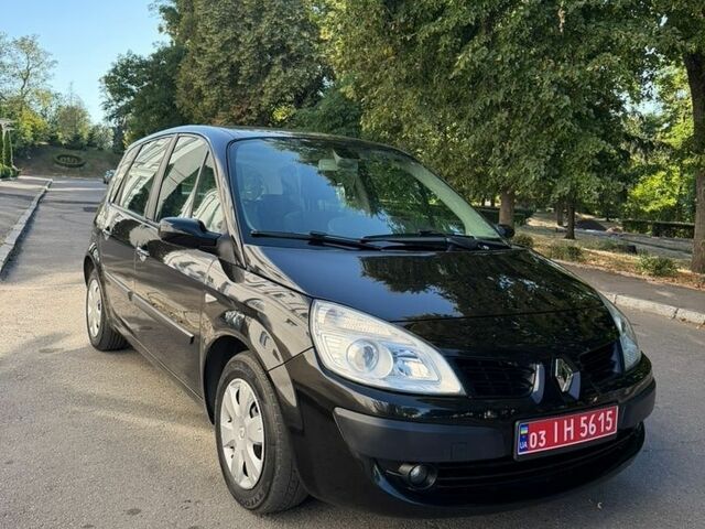 Черный Рено Сценик, объемом двигателя 1.6 л и пробегом 202 тыс. км за 6350 $, фото 1 на Automoto.ua